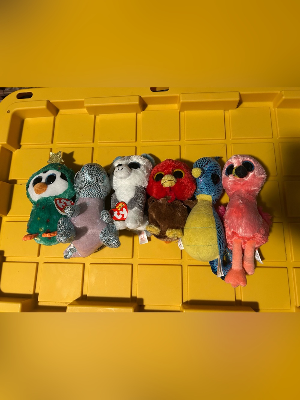 TY Beanie Babies collection of 6 plush toys #collectibles #ty